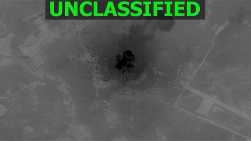 Estados Unidos y Jordania realizaron una ronda previa de bombardeos como parte de la operaci&oacute;n Hawkeye en diciembre 2025. (Imagen: v&iacute;a AFP/Infobae)