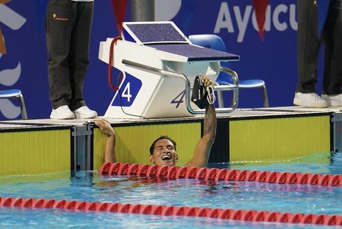 As&iacute; celebr&oacute; una de sus victorias en Lima, Per&uacute;. (Foto: COG)