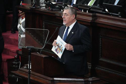 Bernardo Ar&eacute;valo, informe de Gobierno, rendici&oacute;n de cuentas, Congreso, poblaci&oacute;n, 02
