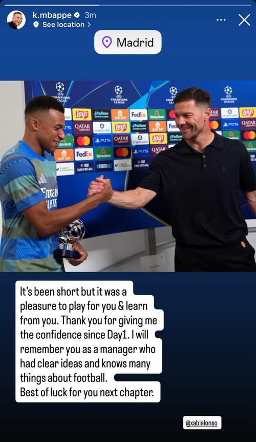 As&iacute; fue la publicaci&oacute;n del 10 merengue en sus historias de Instagram.