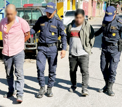 Uno de los capturados tiene antecedentes penales desde el a&ntilde;o 2000. (Foto: Carlos Monroy/Colaborador)