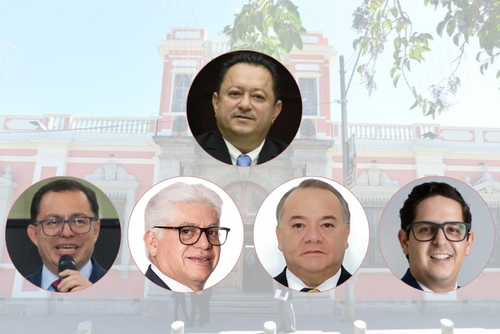 As&iacute; qued&oacute; integrada la comisi&oacute;n de postulaci&oacute;n para elecci&oacute;n de magistrados del TSE. (Foto: Soy502)

