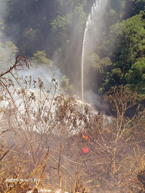 El siniestro se registr&oacute; en la 44 calle B y 31 avenida, colonia Granizo II, zona 7. (Foto: Conred)