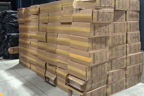 SAT, PNC, cigarrillos, contrabando, decomiso, El Salvador, 03