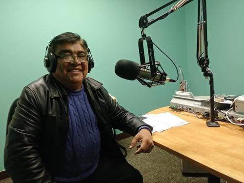 Tambi&eacute;n ha dado informaci&oacute;n en las radios del pa&iacute;s. (Foto: Juan Carlos Aquino/Colaborador)