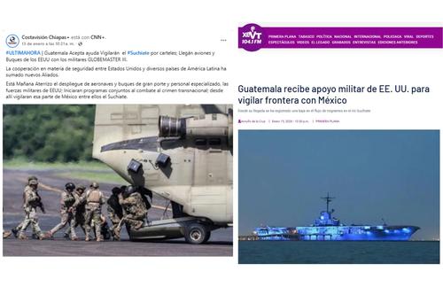 Estados Unidos, Ej&eacute;rcito, Guatemala, M&eacute;xico, patrullaje, frontera, 02