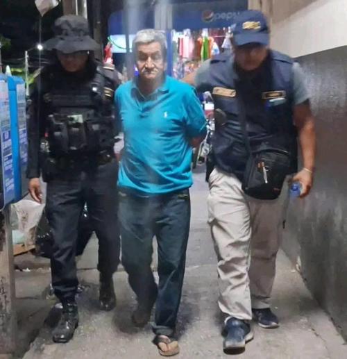 El adulto mayor fue capturado en Escuintla. (Foto: Redes Sociales)