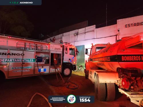 (Foto: Bomberos Municipales Departamentales)