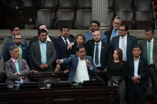 Las tensiones entre los bloques marcan divisiones en el Congreso sobre c&oacute;mo abordar la crisis de seguridad en el pa&iacute;s. (Foto: Wilder L&oacute;pez/Soy502)