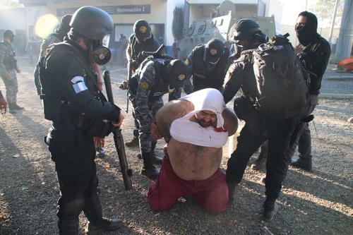La PNC neutraliz&oacute; a Aldo Ochoa, alias El Lobo, tras una serie de motines en centros carcelarios, el pasado fin de semana. (Foto: PNC/Soy502)