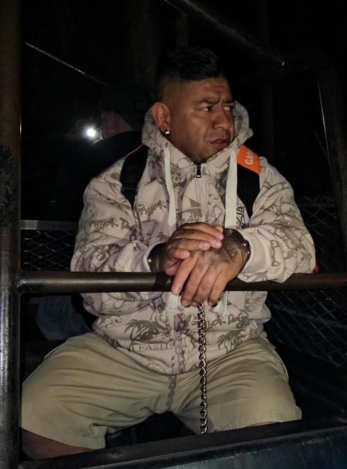 &Aacute;ngel Aroldo Cu Mejicanos, alias &ldquo;El Inquieto&rdquo; es se&ntilde;alado de liderar "La Rueda", del Barrio 18. (Foto: Nuestro Diario)