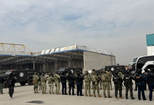 El env&iacute;o de los narcotraficantes estuvo coordinado por fuerzas armadas. (Foto: SSPS M&eacute;xico)