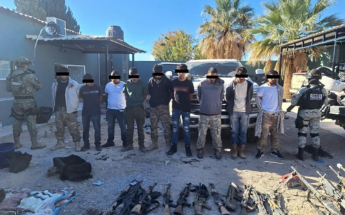 Los ahora detenidos fueron localizados tras operativos. (Foto: SSPS M&eacute;xico)