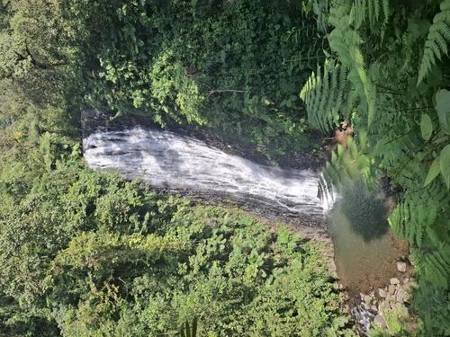 As&iacute; se ve la catarata desde el sendero. (Foto: Josu&eacute; Ardeano/Colaborador)