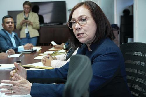 Rossana P&eacute;rez M&uuml;ller, inspectora general del Ministerio de Gobernaci&oacute;n. (Foto: Wilder L&oacute;pez/Soy502)