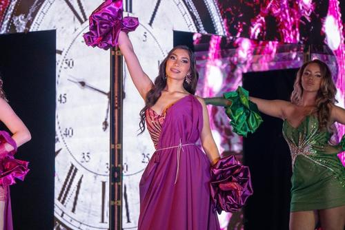 Janelisse Noriega, representante de la zona 1, particip&oacute; en el desfile art&iacute;stico, segmento que form&oacute; parte de las evaluaciones del jurado calificador.(Foto: Pablo Espinoza/Colaborador)