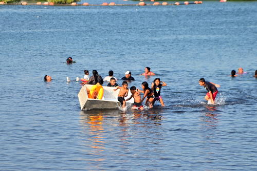 La bocabarra es ideal para que los m&aacute;s peque&ntilde;os jueguen en el agua. (Foto: Henry L&oacute;pez/Colaborador)
