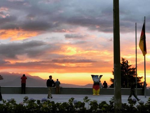 Podr&aacute;s apreciar bellos atardeceres con vista hacia los volcanes. (Foto: Cortes&iacute;a Embajada de Aleman&iacute;a)