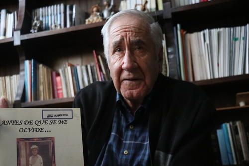 Jorge Valverde, ha destacado por sus aportes a la ciudad como personaje ilustre, escritor e historiador. (Foto: Oswaldo Cop/Colaborador)