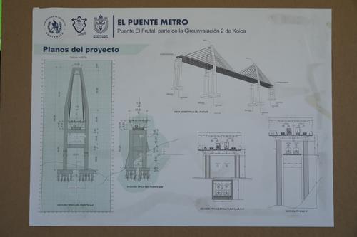 La Municipalidad de Guatemala present&oacute; los planos del Puente Metro. (Foto: Wilder L&oacute;pez / Soy502)