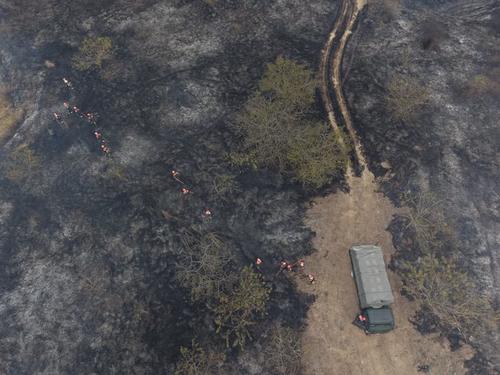 Aproximadamente 49 hect&aacute;reas se han visto afectadas por incendios en el departamento de Guatemala. (Foto: Conred)