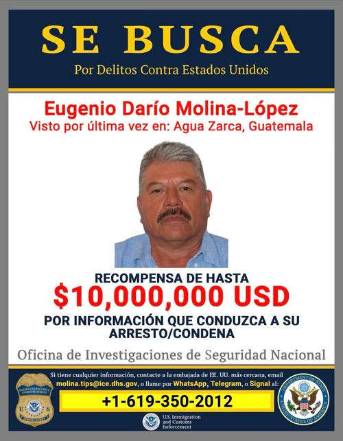 La &uacute;ltima aparici&oacute;n registrada de Molina fue en Huehuetenango. (Foto: US Embassy Guatemala)