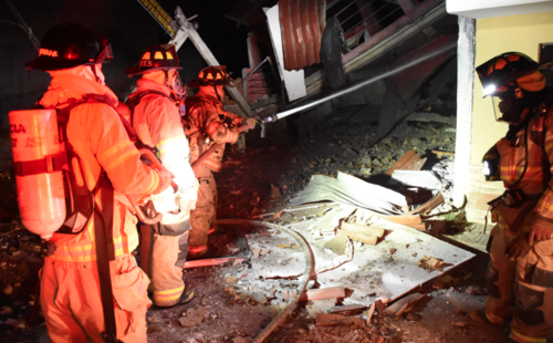Las explosiones despertaron a vecinos en la madrugada de este lunes.  (Foto: Alfonzo L&oacute;pes/Colaborador)
