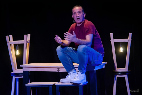 La obra est&aacute; dirigida por Alonso Barrera, quien en la vida real es el esposo de la actriz Mar&iacute;a Aura. (Foto: Plutarco Haza)