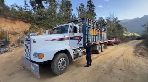 El cami&oacute;n involucrado fue localizado. (Foto: cortes&iacute;a)