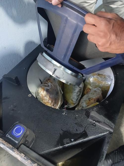 La droga estaba escondida en bocinas de sonido. (Foto: PNC)