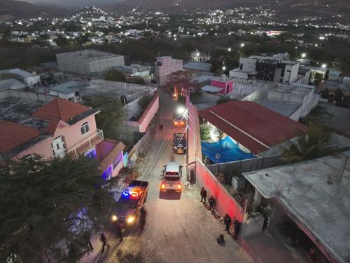 Allanamiento en la casa de uno de los integrantes de "Los Albinos". (Foto: MP)