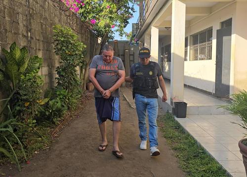 A Leonel Humberto S&aacute;nchez Ardon le incautaron coca&iacute;na y marihuana. (Foto: PNC)