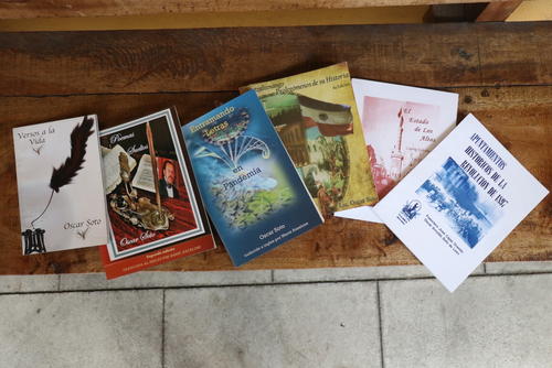 &Oacute;scar Soto de Le&oacute;n: Pasi&oacute;n por la escritura y el INVO de Quetzaltenango. (Foto: Oswaldo Cop/Colaborador)