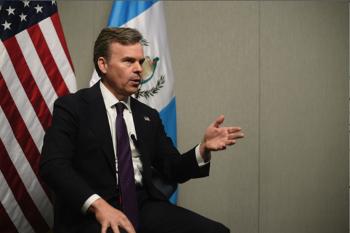 Seg&uacute;n Barrett, durante la presente administraci&oacute;n gubernamental en EE.UU., con Donald Trump al frente, disminuyeron los flujos migratorios. (Foto: Wilder L&oacute;pez/Soy502)