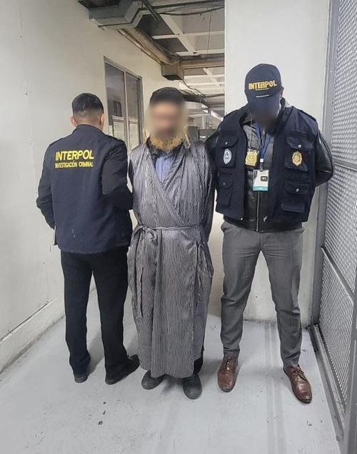 El capturado fue identificado como Yoel Malka, integrante de la secta Lev Tahor. (Foto: PNC)