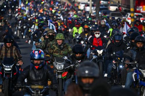 La Caravana del Zorro un valor cultural y tradicional. (Foto: AFP)