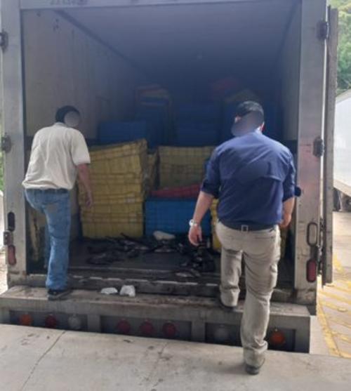 Las autoridades advirtieron que el ingreso irregular de este tipo de alimentos representa un doble riesgo para la econom&iacute;a y salud. (Foto: SAT)