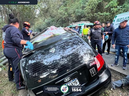 Las causas del accidente no fueron detalladas hasta el momento. (Foto: ASONBOMD)