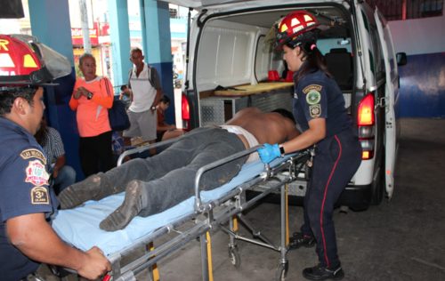 Jacobo M&eacute;ndez, result&oacute; con heridas y golpes y heridas por picaduras de abejas. (Foto: Julio V&aacute;squez/Colaborador)