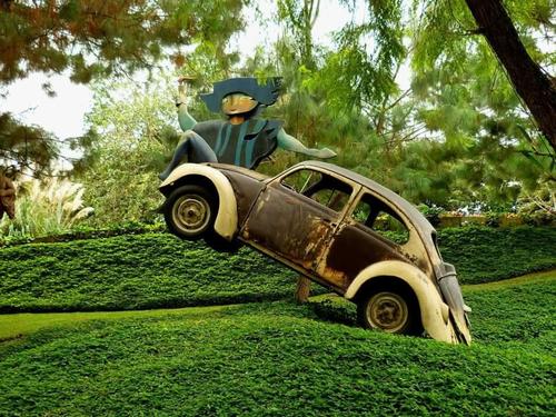 La creatividad de sus piezas se puede observar en diferentes lugares que honran su memoria. (Foto: Oswaldo Cop/Colaborador)