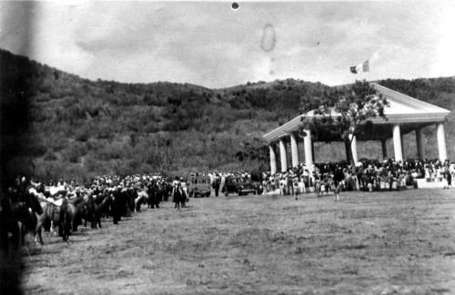 Cuando fue construido, la estructura se ubicaba en las afueras de la cabecera. (Foto: Archivo)