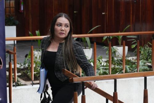 Julia Marisol Rivera, abogada y notaria egresada de la USAC, cuya experiencia de m&aacute;s de 22 a&ntilde;os en administraci&oacute;n de justicia le ha permito desenvolverse como juez de paz y jueza de primera instancia, actualmente en el municipio de Amatitl&aacute;n. (Foto: Wilder L&oacute;pez / Colaborador)