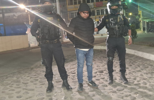 El se&ntilde;alado fue llevado a Tribunales. (Foto: Miguel Colop/Colaborador)