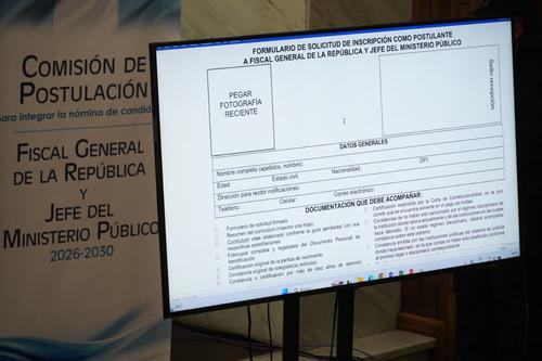 La postuladora aprob&oacute; el formulario de inscripci&oacute;n de los aspirantes. (Foto: Wilder L&oacute;pez/Soy502)
