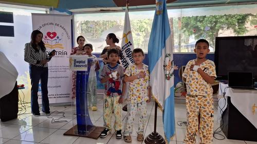El inicio del ciclo escolar 2026 se vivi&oacute; en un entorno lleno de esperanza. (Foto: Hospital Roosevelt)