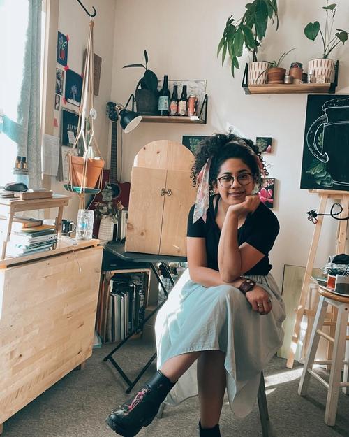 El arte no solo es su profesi&oacute;n, es su regulaci&oacute;n emocional. (Foto: Sury Ch&aacute;vez)