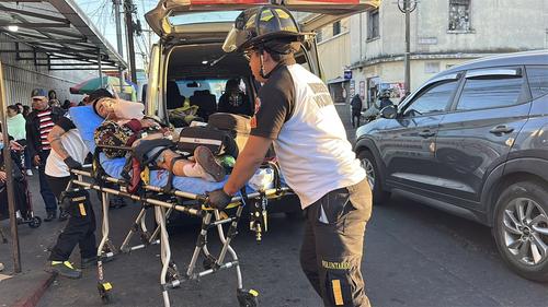 El herido fue identificado como Manuel Octavio Herrera Marroqu&iacute;n. (Foto: Bomberos Voluntarios)