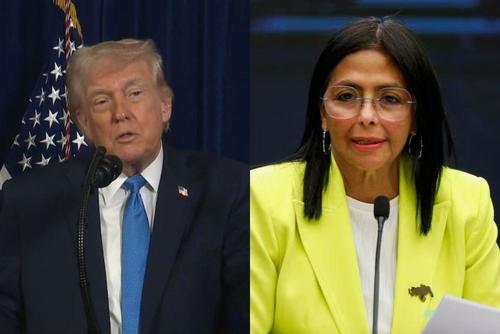 Las relaciones con Venezuela son "tan buenas como uno podr&iacute;a desear", declar&oacute; Trump. Rodr&iacute;guez est&aacute; haciendo "un gran trabajo", a&ntilde;adi&oacute;. (Foto: Archivo/Soy502)