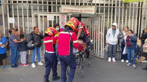 El herido fue trasladado en estado ag&oacute;nico a un centro asistencial. (Foto: Bomberos Municipales)