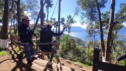 El columpio gigante invita a desafiar a las alturas. (Foto: Alfonso Gu&aacute;rquez/Colaborador)